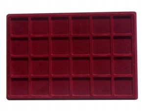 PALETA + ZASUWKA NA 24 MONETY WYMIAR 41X41 MM