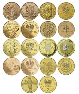 2 ZŁ NG 2000 KOMPLET 9 MONET ROCZNIK + KATALOG