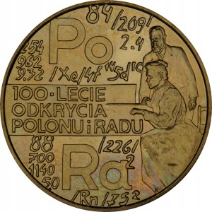 ODKRYCIE POLONU I RADU 1998 2 ZŁ NG