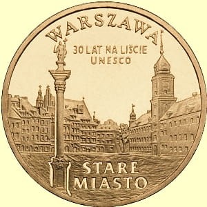 WARSZAWA 30 LAT UNESCO 2010 2 ZŁ GN