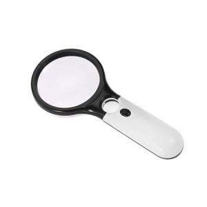 RĘCZNA LUPA PODŚWIETLANA 90mm/x2,5 #19