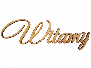 #223 NAPIS WITAMY WESELE OSIEMNASTKA