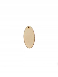 #18 100x Elipsa 25X50mm Scrapki gr. 3mm
