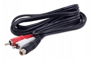 #640 KABEL ADAPTER GN RCA CINCH - 2x WTYK RCA 1,5m