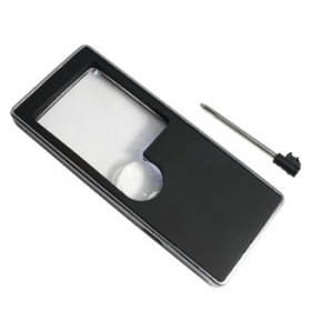 LUPA PODŚWIETLANA x3/10x UV #35