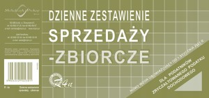 R-4N-A Dzienne zestawienie sprzedaży - zbiorcze