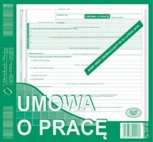 500-2N UMOWA O PRACĘ DRUK 2/3 A4 MIPRO
