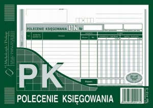 412-3 Polecenie księgowania mipro bloczek