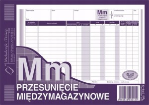 375-3 MM przesunięcie magazynowe mipro bloczek
