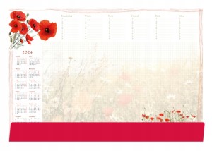 KALENDARZ TERMINARZ PLANER NA BIURKO 2024