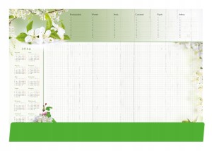 KALENDARZ TERMINARZ PLANER NA BIURKO 2024