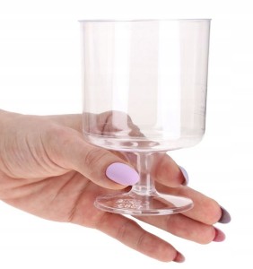 Pucharki Kieliszek z nóżką 200ml Na Desery 10szt