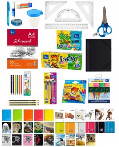 WYPRAWKA SZKOLNA PRZYBORY SZKOLNE ZESZYTY ZESTAW