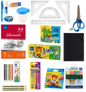 WYPRAWKA SZKOLNA PRZYBORY SZKOLNE ZESTAW TETIS