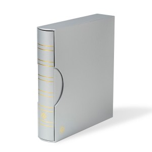 LEUCHTTURM OKŁADKA GRANDE + FUTERAŁ SREBRNA