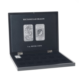 LEUCHTTURM KASETA NA MONETY 1 OZ AG SILVER DRAGON