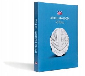 LEUCHTTURM ALBUM NA ANGIELSKIE MONETY 50 PENSÓW