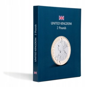 LEUCHTTURM ALBUM NA ANGIELSKIE MONETY 2 FUNTY