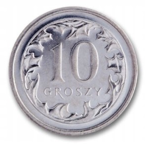 10 GROSZY 2008 STAN MENNICZY Z WORECZKA MENNICZEGO