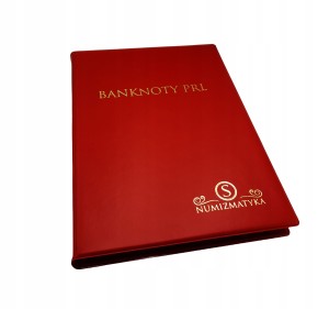 KLASER ALBUM NA BANKNOTY PRL PREMIUM LARGE BORDOWY
