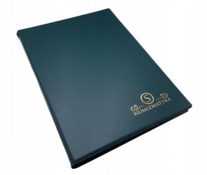 KLASER ALBUM NA BANKNOTY PREMIUM LARGE ZIELONY