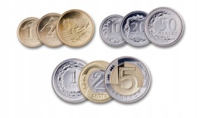 KOMPLET MONET OBIEGOWYCH 2015 UNC 9 SZTUK 5ZŁ 2015