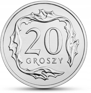 20 GROSZY 2016 STAN MENNICZY Z WORECZKA MENNICZEGO