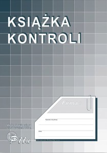 P-11-U A4 zeszyt 40 stron Książka kontroli