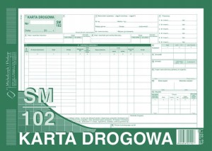801-1 A4 Karta drogowa - samochód ciężarowy