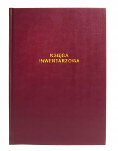 715-B A4 96 kartek Księga inwentarzowa
