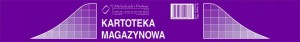 344-3 A5 1kpl=50kart Kartoteka magazynowa