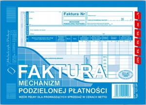 127-3P A5 Faktura mechanizm podzielonej płatności
