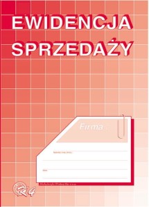 K-4 A5 zeszyt 32 strony Ewidencja sprzedaży