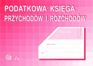 K-1u A4 Podatkowa księga przychodów i rozchodów