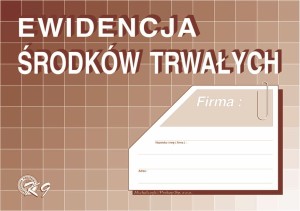 K-9 A4 album 48 stron Ewidencja środków trwałych