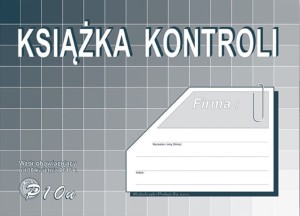 P-10-U A5 album 16 kartek Książka kontroli