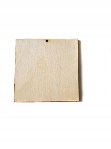 #93 50x Kwadrat zawieszka 80x80mm Scrapki Decoupa