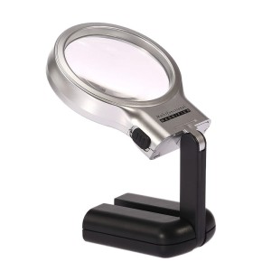LUPA PODŚWIETLANA ROZKŁADANA 62mm/x3 #17