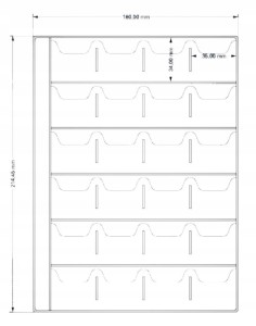 STRONA DO KLASERA NA 24 MONETY A5 MEDIUM