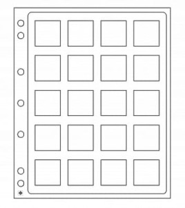 LEUCHTTURM KARTA ENCAP NA 20 KAPSLI QUADRUM 2SZT