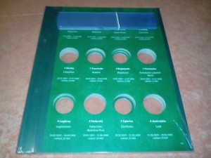 FISCHER KARTY DO ALBUMU NA MONETY ZASTĘPCZE S10-13