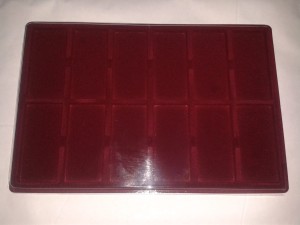 PALETA + ZASUWKA NA 12 MONET MEDALI WYMIAR 45X95MM