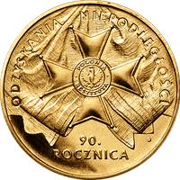 90 ROCZNICA ODZYSKANIA NIEPODLEGŁOSCI 2008 2 ZŁ GN
