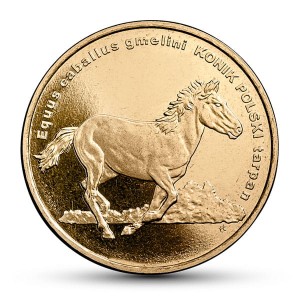 KONIK POLSKI ZWIERZĘTA ŚWIATA 2014 2 ZŁ GN