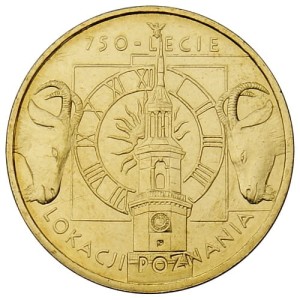 750 LECIE LOKACJI POZNANIA 2003 2 ZŁ GN