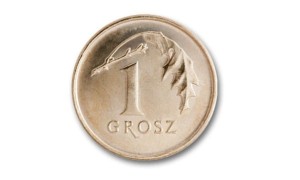 MONETA 1 GROSZ 2011