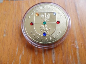 WOJEWÓDZTWO PODLASKIE 2004 2 ZŁ Z CYRKONIAMI