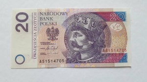20 ZŁ BOLESŁAW CHROBRY SERIA AS