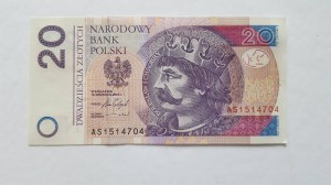 20 ZŁ BOLESŁAW CHROBRY SERIA AS