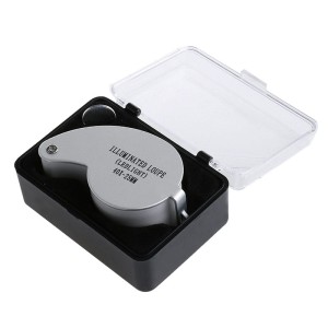 LUPA JUBILERSKA PODŚWIETLANA UV X40 #42